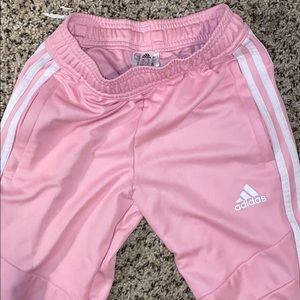 Womans pink Adidas joggers